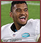 News fantasy football player Tua Tagovailoa Injured, But Returned In the Second Half
